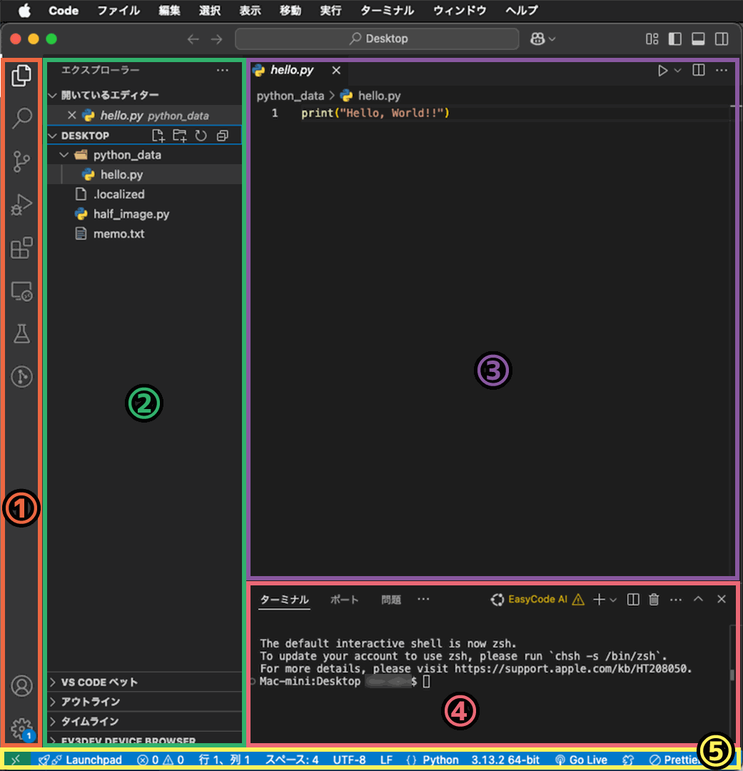 VSCode画面